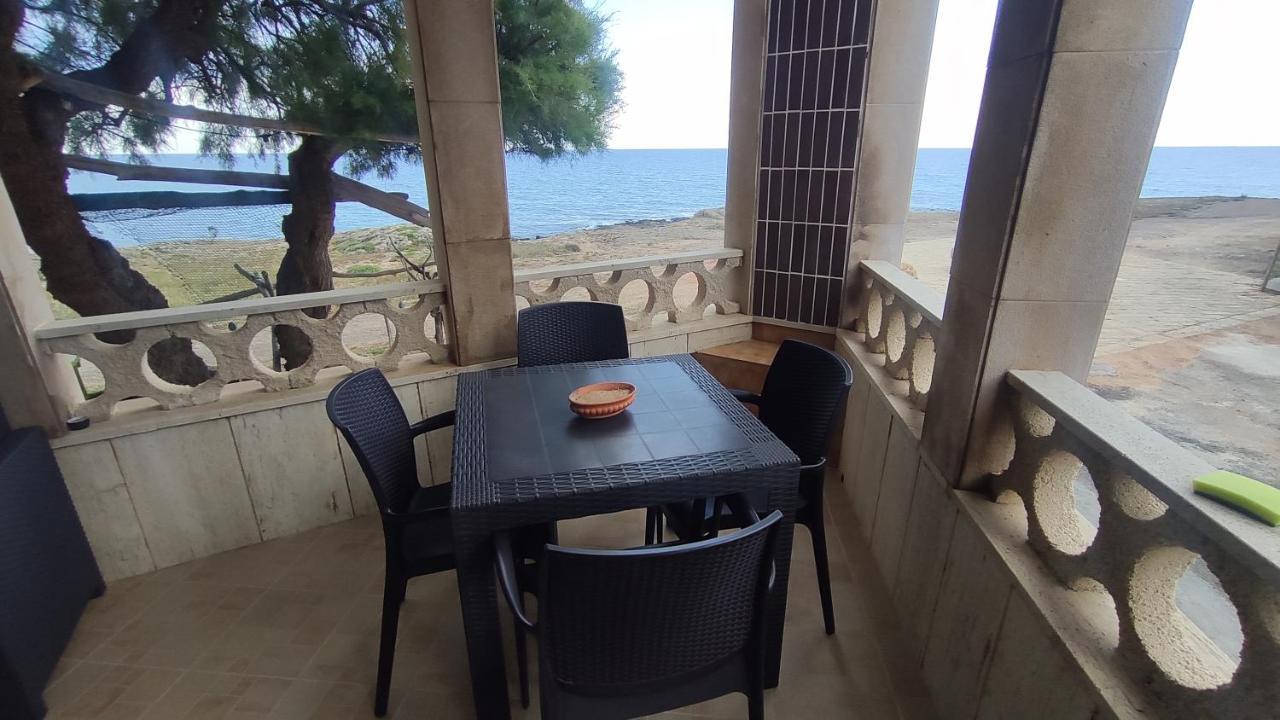 Villa Casa Fronte Mare Marina di Mancaversa Esterno foto